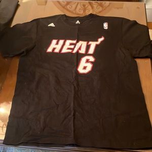 Lebron James Miami Heat shirt